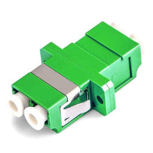 Load image into Gallery viewer, Acconet LC/APC Duplex mid coupler, Fibre Optics Connectors, Fibre Optics, Fibre Connectors, Audio & Video Cable Adapters & Couplers, Fib-MidC-LC-APC