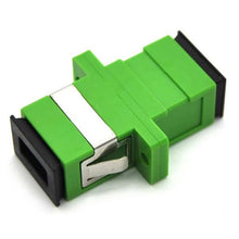 Load image into Gallery viewer, Acconet SC/APC Simplex mid coupler, Cables and Connectors, Audio & Video Cable Adapters & Couplers, Fibre Optics Connectors, Fibre Connectors