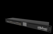Load image into Gallery viewer, MikroTik RB3011UiAS-RM - Rackmount Router with 10 Gigabit and 1 SFP Port, 2 x 1.4GHz CPU, 1GB RAM, RouterOS L5, 1U Rackmount, PoE in/out, 1 x USB 3.0