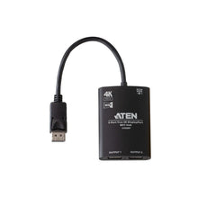 Load image into Gallery viewer, ATEN 2-Port True 4K DisplayPort Single Stream Transport (SST) or Multi-Stream Transport (MST) Mode; dual output – up to 3840 x 2