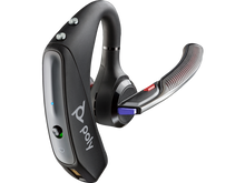 Load image into Gallery viewer, Poly Voyager 5200-M Office Wireless Headset with USB-C to Micro Cable, includes AC power adapter, Telephone interface cable (TIC) 8H5Q3AA