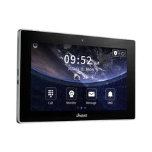 Load image into Gallery viewer, Dnake 10.1" Android Indoor Monitor, capacitive touch screen, 8 Channel alarm input, Micro SD card, max 32GB, Quick installation and remote management
