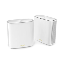 Load image into Gallery viewer, ASUS ZenWiFi XD6(W-2PK) Mesh WiFi Router 4804Mbps + 574Mbps, Cvg up to 501Sqm, 1×WAN, 3×LAN AiMesh, AiProtectionPro, VPN, Wall mount, Instant Guard
