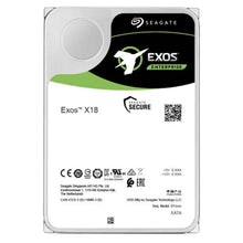 Load image into Gallery viewer, Seagate Exos ST14000NM000J X18 14TB HDD; 3.5''; 6GB/s SATA 512e/4Kn; RPM 7200, HDD size: 3.5", HDD capacity: 14000 GB, HDD speed: 7200 RPM