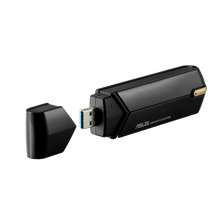 Load image into Gallery viewer, ASUS USB-AX56 Router USB WiFi Adapter, AX1800 1201Mbps + 574Mbps, Dual band 2.4GHz & 5GHz, MU-MIMO, OFDMA, WLAN, 1775 Mbit/s Max data transfer rate