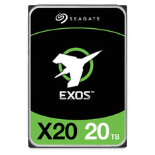 Load image into Gallery viewer, Seagate Exos X20 ST20000NM003D 20TB Hard Drive HDD; 3.5'' HDD Size; SAS SED 512e/4Kn; RPM 7200 HDD Speed, Component for PC; 5 Year Limited Warranty