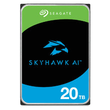 Load image into Gallery viewer, Seagate Skyhawk AI ST24000VE002 24TB 3.5'' HDD Surveillance Drives; SATA 6GB/s Interface; 256MB Cache; RPM: 7200; 512e; 5 Year Limited Warranty