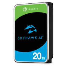 Load image into Gallery viewer, Seagate Skyhawk AI ST24000VE002 24TB 3.5'' HDD Surveillance Drives; SATA 6GB/s Interface; 256MB Cache; RPM: 7200; 512e; 5 Year Limited Warranty