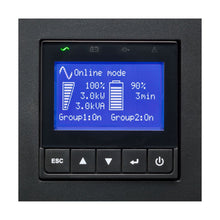 Load image into Gallery viewer, Eaton 9PX 3000I Rt2U Online Rack / Tower UPS, 3000 VA, 3000 W, Input: C20, Outputs: (8) C13, (2) C19, Rack/tower, 2U 9PX3000IRT2U