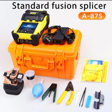 Load image into Gallery viewer, Fiber Optic Fusion Splicer Full set Hot Melt Machine Fully Automatic Fusion Splicer Fiber Optic Cable Trunk Wire Jumper A-87S