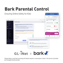 Load image into Gallery viewer, GL.iNet Flint 2 GL-MT6000 home/office router 4x2.4G + 5G, 8-Stream WiFi 6 technology,OpenWrt,2.5G Ethernet ports,Parental control