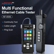 Load image into Gallery viewer, NOYAFA NF-8506 Network Cable Tester Support PING test/IP scan/network port speed Multifunction Cable Tracker finding tool