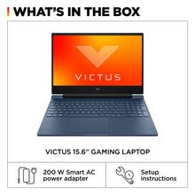 Load image into Gallery viewer, HP Victus 15" Gaming Laptop,Intel Core i5-12450H,64GB RAM,4TB SSD,GeForce RTX 3050,Win11 Home