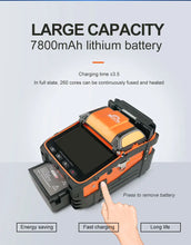 Load image into Gallery viewer, AI-9 Fusion Splicing Machine Signal Fire AI9 AI6C Six Motors 5S Multi-language Automatic Optical Fiber Fusion Splicer built-in VFL CE,RoHS