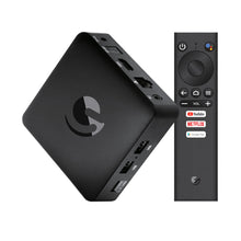 Load image into Gallery viewer, Ematic Android TV Box, Google and Netflix Certification, Android TV 9.0 or newer, Amlogic S905X: A quad core ARM Cortex A53, Mali-450 MP3 GPU, 2GB DDR