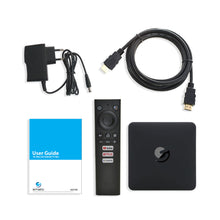 Load image into Gallery viewer, Ematic AGT419 4K (UltraHD) Quad Core Android TV Box, 2GB DDR3 Memory, Bluetooth 4.0, 2 USB Ports, MicroSD Card Slot, 8GB flash storage