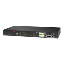 Load image into Gallery viewer, APC NetShelter Rack Automatic Transfer Switch, 1U, 16A, 230V, 2 C20 IN, 8 C13, 1 C19 OUT, 50/60Hz AP4423A