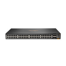 Load image into Gallery viewer, HPE Aruba JL667A 6300F 48 ports Gigabit Switch 4×SFP L3 Switching Stackable switch with BGP,EVPN,VXLAN,VRF,OSPF with efficient security & QoS