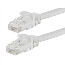 Load image into Gallery viewer, Acconet CAT6 UTP Flylead, 5 Meter, Straight, Stranded Cable, Moulded Boots and Plugs, White, Cabling & Cabinets, LAN Cable & Connectors, Flyleads