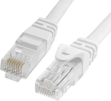 Load image into Gallery viewer, Acconet CAT6 UTP Flylead, 3 Meter, Straight, Stranded Cable, Moulded Boots and Plugs, White, Cabling and Cabinets, LAN Cable and Connectors, Flyleads