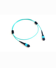 Load image into Gallery viewer, Fibre Optics Patch Cable with Connectors, 2M, Acconet Patch Lead 12Core MPO Female to MPO Female 2Meter, OM3 B Type, 3.0mm, LSZH - AC-Fib-Pl-Mpo-2m