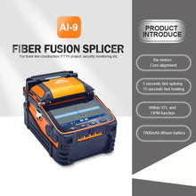Load image into Gallery viewer, AI-9 Fusion Splicing Machine Signal Fire AI9 AI6C Six Motors 5S Multi-language Automatic Optical Fiber Fusion Splicer built-in VFL CE,RoHS