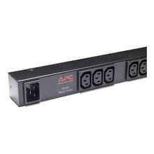 Load image into Gallery viewer, Apc Rack Pdu Basic Zero U, Supports up to 16A, 208 and 230V power distribution, Features 15 IEC C13 outlets AP9572