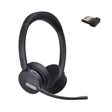 Load image into Gallery viewer, Yealink BH70 Dual Bluetooth Headset, Teams Certified, USB-C Connection, 3-Mic Noise Cancellation, All-day-wearing comfort, 35mm custom speakers