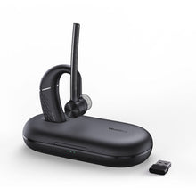 Load image into Gallery viewer, Yealink BH71 Pro Mono Bluetooth Headset with Portable Charging Case and BT51 dongle, wireless range of up to 30m, 4-mic beamforming noise cancellation