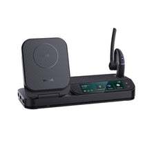 Load image into Gallery viewer, Yealink BH71 Mono Bluetooth Headset with Workstation, Portable Charging Case and BT51 USB Dongle, Cancel 90% of Background Noise, Free to move & talk