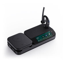 Load image into Gallery viewer, Yealink BH71 Mono Bluetooth Headset with Workstation, Portable Charging Case and BT51 USB Dongle, Cancel 90% of Background Noise, Free to move & talk