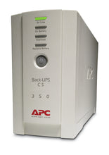 Load image into Gallery viewer, APC Back-UPS CS 350VA USB/serial 230V Compact size UPS, Restore power backup capacity with user-replaceable battery (RBC2 sold separately) BK350EI