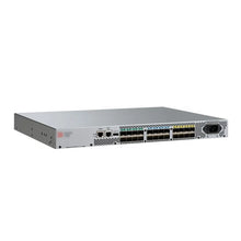 Load image into Gallery viewer, Brocade G720 series 64 port switch, 56 port activation, with 56 Brocade 32Gb/s shortwave multi-mode modules, port side exhaust BR-G720-24-32G-R