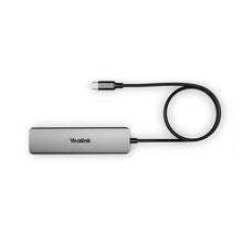 Load image into Gallery viewer, Yealink B-Y O-D Connection Box, Cable Hub with Integrate audio, video and HDMI output together into one Type-C cable, 2x USB3.0 Type-A port, 1x HDMI