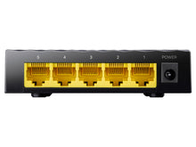 Load image into Gallery viewer, Cudy 5 Port Gigabit Desktop Switch, 5x Gigabit Ethernet Ports and supports non-blocking switching architecture and MAC address auto-learning | GS105D