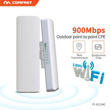 Load image into Gallery viewer, COMFAST 300~900Mbp 5.8G Outdoor WiFi CPE Long range Antenna Repeater wireless Bridge Access Point Amplifer