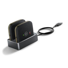 Load image into Gallery viewer, Yealink CPW65 Package DECT Wireless Microphone, incl. USB DECT Dongle WDD60, Optimal HD voice with 3 built-in Mics, Intuitive capacitive mute button