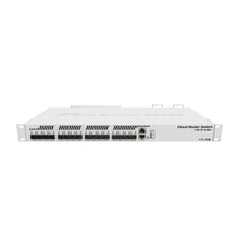Load image into Gallery viewer, MikroTik Cloud Router Switch CRS317-1G-16S+RM, 1x Gb LAN, 16x SFP+ Cages, RouterOS L6 or SwitchOS (Dual Boot), Passive Cooling 1U Rack-Mount Enclosure