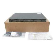 Load image into Gallery viewer, Cisco Catalyst 2960X series Switch with 48 GigE PoE 740W, 4*1G SFP, LAN Base stackable switch delivers (PoE+) - WS-C2960X-48FPS-L