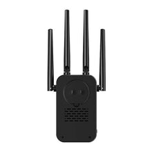 Load image into Gallery viewer, COMFAST 2100Mbps WiFi Repeater Extender 5G 802.11AC OLED Display WiFi Range Extender Signal Booster 4 Antennas