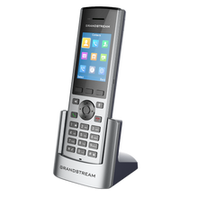 Load image into Gallery viewer, Grandstream GS-DP730 VoIP DECT Cordless Handset with Charging Cradle - Compatible with DP750 + DP752 Dect Base Stations, Supports video, 40-hr, 10 SIP