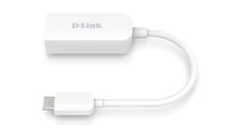 Load image into Gallery viewer, D-Link Dub-E250 USB Type-C to 2.5Gbps Gigabit Ethernet Adapter, portable design for people on the move, ideal for connecting notebooks and Tablets