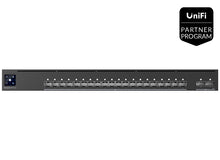 Load image into Gallery viewer, Ubiquiti UniFi Enterprise Audio/Video Fiber, 20x SFP+ 10Gbps ports, 2x QSFP28 100Gbps uplink ports, dual power supplies for redundancy | EAV-FIBER
