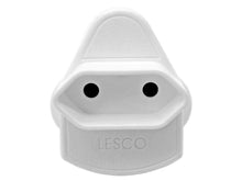 Load image into Gallery viewer, Euromate Plugtops, 3-pin plug to 2-pin Euromate hexagonal top loading socket, Safety Shuttered for protection, 250V ~ 5A (x2), White, Systems Power