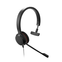 Load image into Gallery viewer, Jabra Evolve20 Mono Wired Headset (USB) MS Version, noise-cancelling microphone, Plug and play, Designed for all-day comfortable use