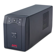 Load image into Gallery viewer, Apc Smartups 620VA/390W 230V line interactive pure sine wave UPS battery backup, Input: IEC C14, Output: 3x IEC C13, 1x IEC C13 2-year warranty SC620I