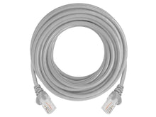 Load image into Gallery viewer, Linkbasic 20 Metre UTP Cat5e Flylead Grey supplied moulded with a boot, Stranded Bare Copper, 10/100/1000Mbps data transmission, PVC, CAA01-UC5E-20-F