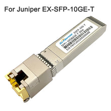 Load image into Gallery viewer, 10Gb SFP to RJ45 Transceiver Module SFP-10G-T 10GBase-TX RJ45 Copper 30m Cisco/Mikrotik/Netgear/TP-Link Fiber Optical Switch