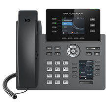 Load image into Gallery viewer, Grandstream GS-GRP2614 4-Line Carrier Wi-Fi Desk VoIP Phone, with Gigabit PoE Supported 2.8" main LCD 2.4" 2nd LCD, dual-band 802.11ac WiFi, Bluetooth