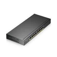 Load image into Gallery viewer, Zyxel 8-Port GbE Smart Managed PoE Switch - GS1900-8HP - 8x GbE Ports - 8 x PoE Ports - Easy Management - Green Ethernet IEEE 802.3az - Fanless Design